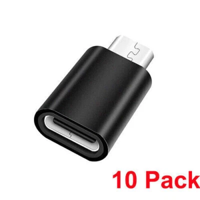 Type C Female to Micro USB Male Adapter Converter Connector For Samsung Android - Image 1 of 4