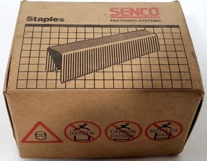 Senco 7/16" Crown 3/8" Leg Galvanized Plain #H06BAAN 5000ct - Picture 1 of 7