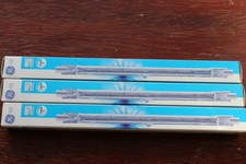 Pack of 3 x GE 29181 189mm 240 Volt 1000w linear quartz halogen bulb 2000h 