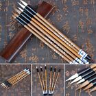 10PCS Bamboo Calligraphy Brush White Clouds Writing Pen  Painting Practice