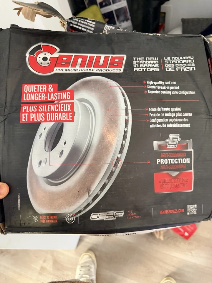 Marca: Genius Premium Brake Products Estado: Caja abierta, nuevo y sin usar Foto 1 de 2
