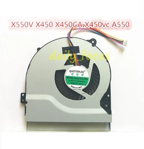 CPU Cooling Fan For ASUS X550V X450 X450CA X450vc A550 K550VC X550C - Afbeelding 1 van 2