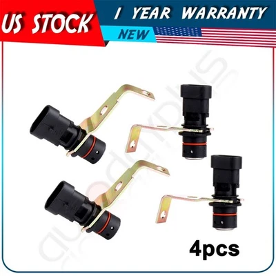 4x Sensor de posición del cigüeñal del motor para Chevrolet Express 1500 4,3 L Foto 1 de 4
