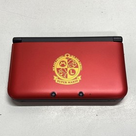 iQue Nintendo 3DS XL Mario & Luigi Edition Red Handheld Console SPR-001(CHN)