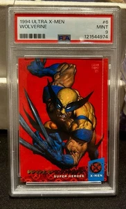 1994 Fleer Ultra Marvel X-Men Super Heroes Wolverine #6 PSA 9 COME NUOVO 🔥 - Foto 1 di 2