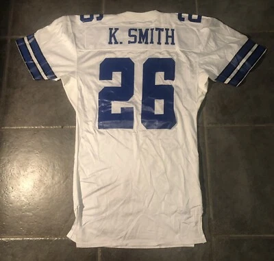 达拉斯牛仔凯文史密斯比赛穿耐克复古1995球衣 — 第 1/4 张图片