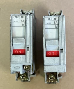 FUJI CIRCUIT PROTECTOR CP31F 1POLIG, 1 STÜCK CP31FM/1 1A & 1 STÜCK CP31FM/5 5A - Bild 1 von 4