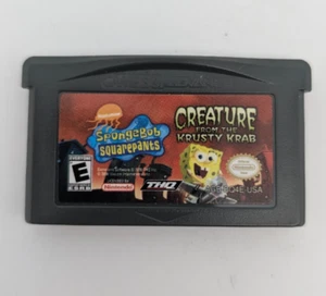 SpongeBob SquarePants: Creature from the Krusty Krab (Nintendo Game Boy Advance, - Picture 1 of 3