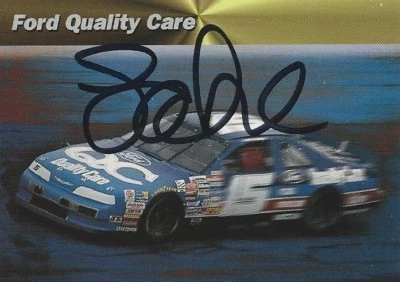 LAKE SPEED AUTOGRAFIADO 1994 PRO SET POWER RACING NASCAR FOTO TARJETA COLECCIONABLE #137 Foto 1 de 2