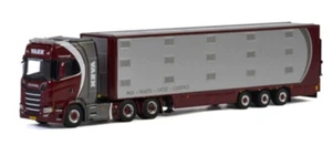 1:50 for WSI FOR SCANIA S HIGHLINE CS20H 6X2 TAG AXLE LIVE STOCK TRAILER 3 AXLE - Picture 1 of 3