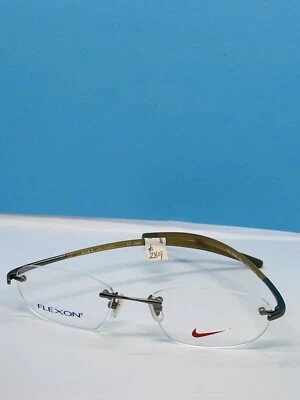 Monturas de gafas sin montura Nike Flexon 4040AF 905 53-18-145 mm nuevas Foto 1 de 4