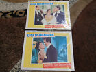 1957 Gina Lollobrigida Beautiful But Dangerous Movie Lobby Cards Robert Alda