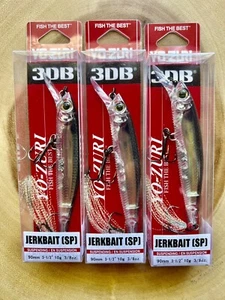 Yo-Zuri (Lot Of 3) 3DR 90SP Suspending Jerk-baits, Bass, Free Shipping! NWT! - Picture 1 of 12