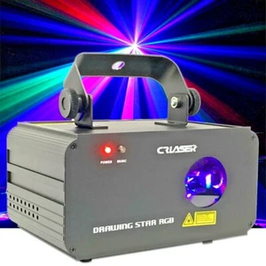 CR Drawing Star RGB 800W Full Color Laser Auto Sound DMX Single & Multi Patterns - Picture 1 of 11