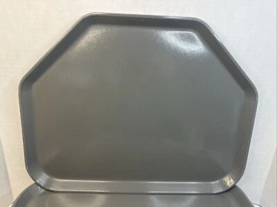 12 Carlisle Restaurant Trays Trapezoid  18" x  14" Glasteel Military Surplus - Image 1 of 4