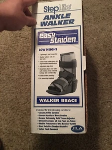 Step Lite Easy Strider Ankle Walker Low Height (Large) Boot Fast Ship w.Box - Picture 1 of 8