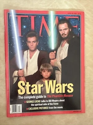 Time Magazine April 26, 1999- Star Wars- Complete Guide To The Phantom Menace - Image 1 of 2