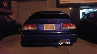 Silenciador protector térmico Honda Civic: ¡aluminio desnudo! Foto 1 de 3