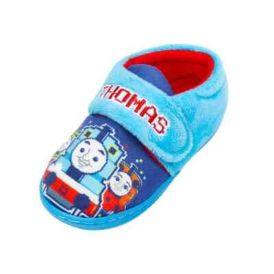 THOMAS AND FRIENDS Thomas The Tank Engine And Friends Boys Girls Slippers - Sizes 5-10
