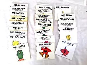 23 Mr Men books, mostly 1st Edition 1970s in very good condition. - Picture 1 of 3