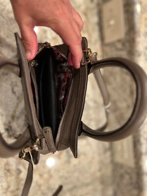 Vera Bradley Bolso de Mano Cuero Acolchado Hombro - Natalie Foto 1 de 4