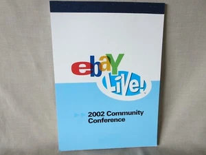 Neu Selten 2002 Ebay Live Gemeinschaft Conference Notizblock Gefüttert - Picture 1 of 5
