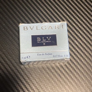 BVLGARI BLV II 5ML EDP MINI VINTAGE SPLASH (NEW WITH BOX) - Picture 1 of 7