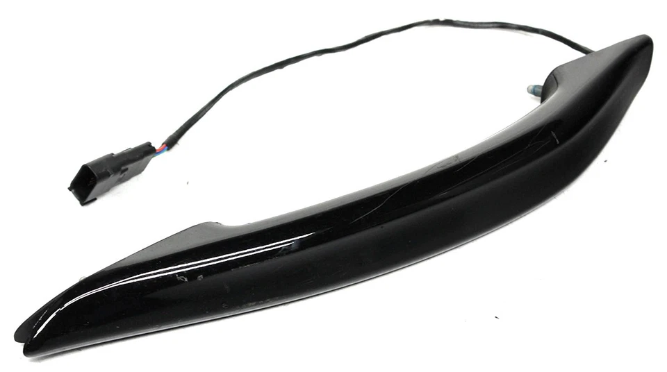 Manija de puerta exterior del lado izquierdo del conductor OEM para Lincoln Aviator Infinite negra Foto 1 de 4