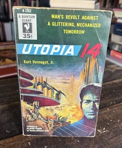 Utopia 14 by Kurt Vonnegut, Jr. Bantam Giant A 1262 1954 Pulp Book - Picture 1 of 4