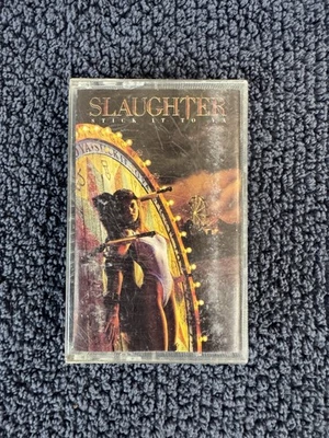 Slaughter ‎Stick It To Ya 1990 Original Cassette Tape 90's Hard Rock Debut Metal - Image 1 of 4