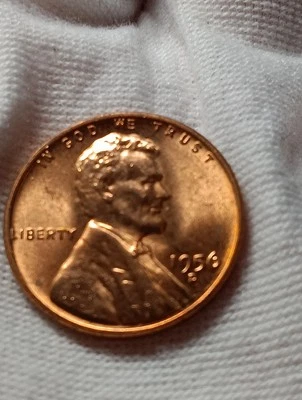 👉1956-D RED WHEAT PENNY Red Choice  - Image 1 of 2