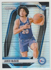 2024-25 Panini Prizm 76ers Jared McCain #222 Silver Hyper Prizm Rookie RC - Picture 1 of 2