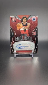 2024-25 Totalmente Certificado - Rookie Roll Call Bub Carrington/75 Automático - Imagen 1 de 2