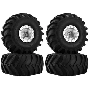 Aluminum Monster Truck RC Wheel Tires 68 * 33mm for 1/24 AXIAL SCX24 FMS FCX2... - Afbeelding 1 van 6