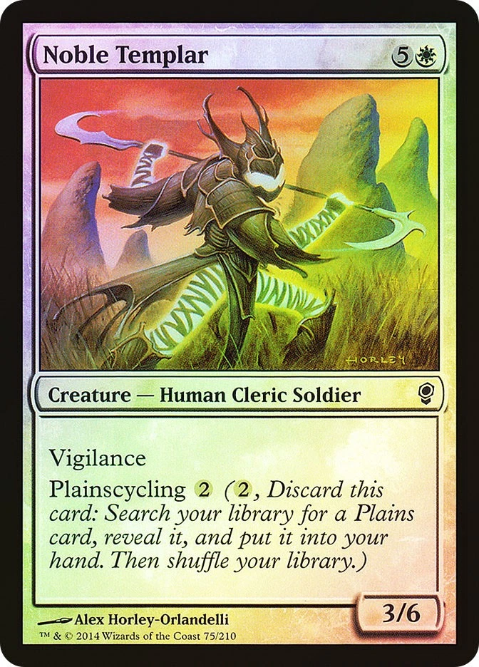 MTG FOIL Noble Templar  - Conspiracy #075 - Image 1 of 1