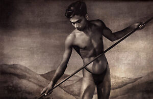 Lionel Wendt - Vintage Ceylon Sri Lanka Man (1930s) - 17" x 22" Fine Art Print