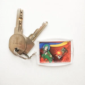 Schlüsselanhänger Heiliger Speer - Schlüsselringhalter - Ukrainisches Militär Geschenk, Souvenir - Bild 1 von 3