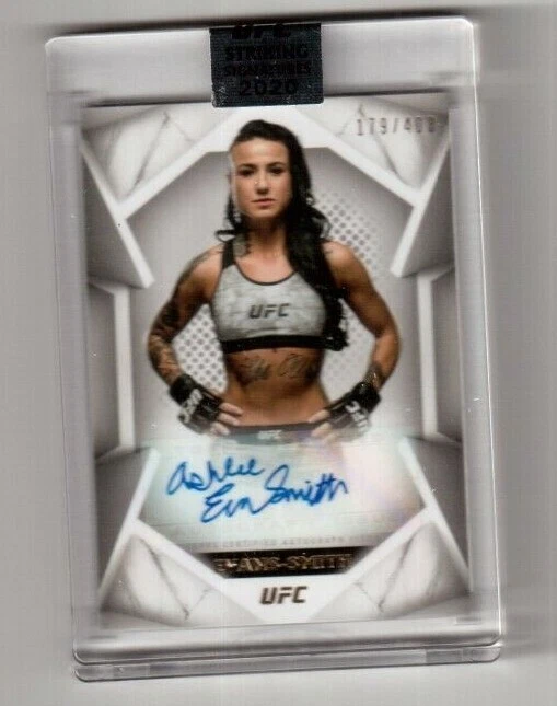 2020 Topps UFC Striking Signatures STS-AES Ashlee Evans-Smith Flyweight 179/408 - Image 1 of 2