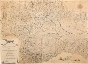 Carta Corografica degli Stati di S.M.Re di Sardegna del 1772, Chorographic map - Foto 1 di 12