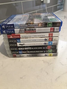 PS3 PS4 GAMES COLLECTION X 8 - Picture 1 of 2