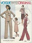 Vintage Vogue Sewing Pattern 1268 Emanuel Ungaro Jacket Skirt Trousers 12 Uncut