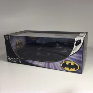 Batimóvil Michael Keaton 2003 Hot Wheels Batman 1989 colección de metal 1:18 -... - Imagen 1 de 8