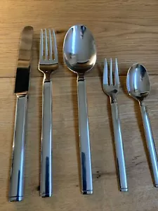 Auerhahn Strato Edelstahl Menübesteck Poliert 5 Teile mehrere da - Bild 1 von 14