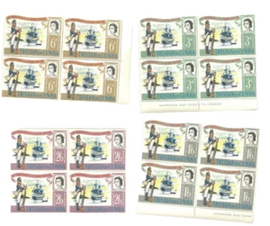 Tristan Da Cunha 1966 150th Anniversary of the Garrison 4 Blocks of 4 MNH - Picture 1 of 1