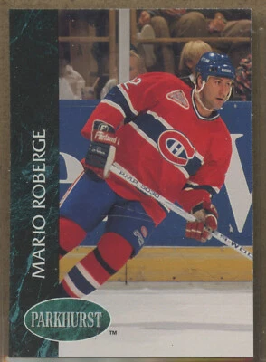 1992-93 Parkhurst #322 Mario Roberge Montreal Canadiens - Image 1 of 2