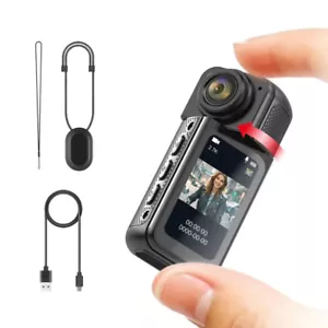 HD 1080P Thumb Camera 2.7K WiFi Sports Action Camera Camcorder 180° Rotation - Picture 1 of 26