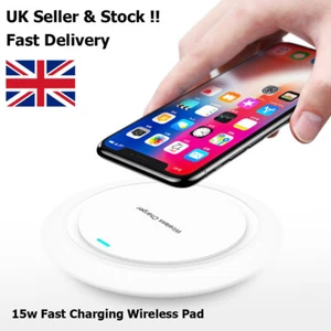 2025 15W Fast Charging Wireless Mobile Phone Charging Pad for Samsung - Picture 1 of 14
