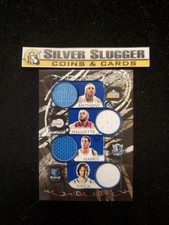 2007 Carmelo Anthony/ Harris/ Gasol/ Maggette Topps Luxury Box Quad Jersey /49