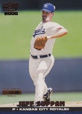 2000 Pacific Copper Kansas City Royals #212 Jeff Suppan /99