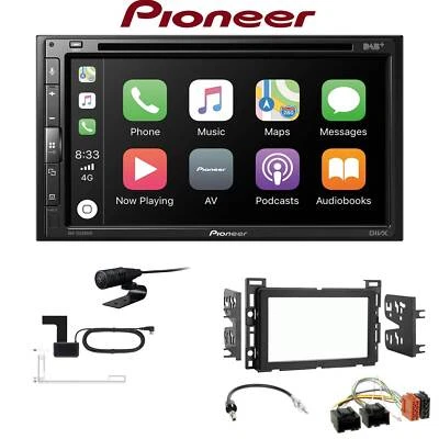 Autoradio Pioneer Apple CarPlay Android für Chevrolet Cobalt 2005-2010 schwarz - Bild 1 von 4